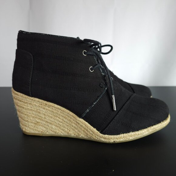 Toms - Desert Rope Wedges - Picture 5 of 10